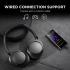 1MORE SonoFlow HC905 Active Noise Cancelling Headphones, Bluetooth Headphones with LDAC for Hi-Res Wireless Audio, 70H Playtime, Clear Calls, Preset EQ Via App - Black